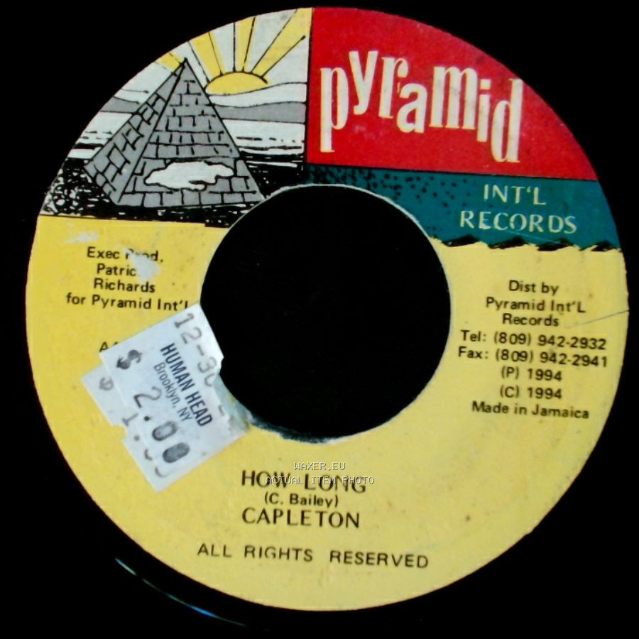 Capleton - Version / How Long side B