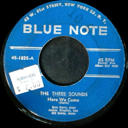 The Three Sounds - Our Love Is Here To Stay / Here We Come side B