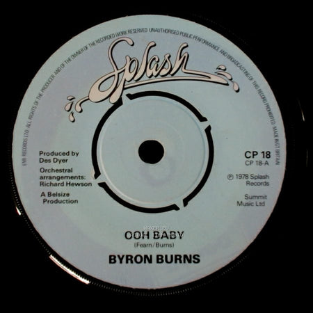 Byron Burns - Ooh Baby / Washington side A