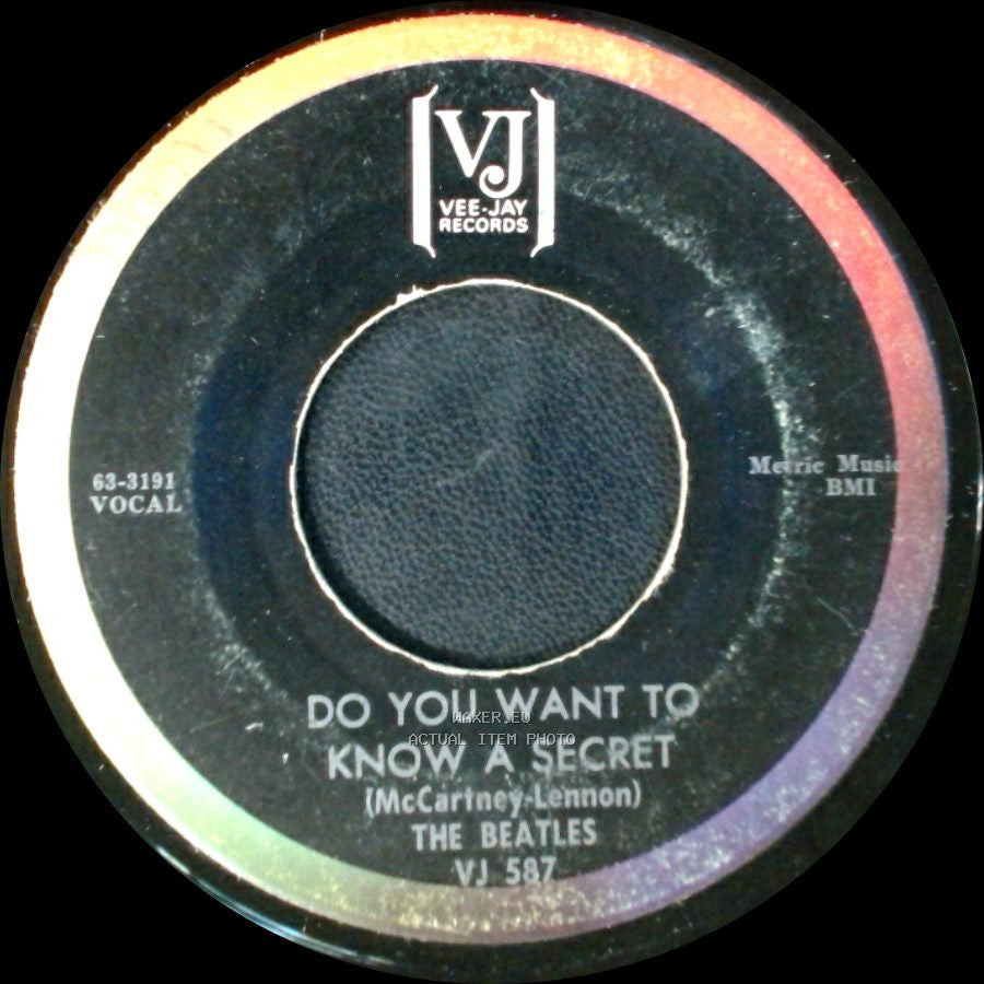 The Beatles - Do You Want To Know A Secret / Thank You Girl side A