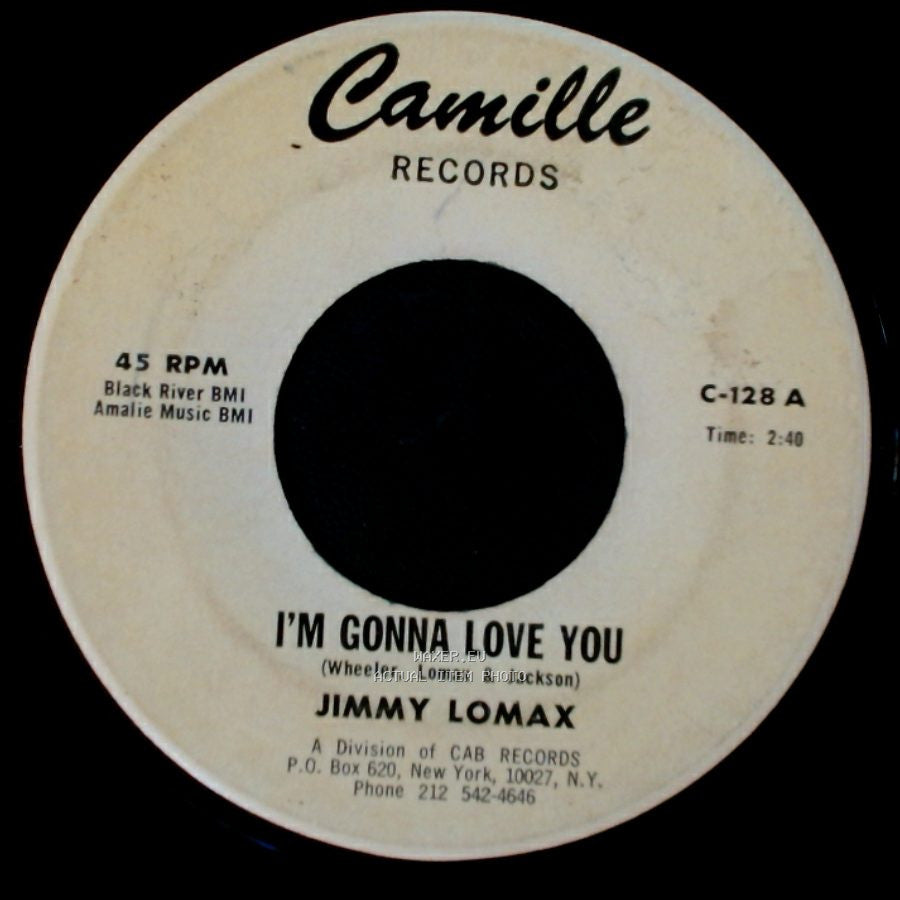 Jimmy Lomax - I'm Gonna Love You / Remember Me side A