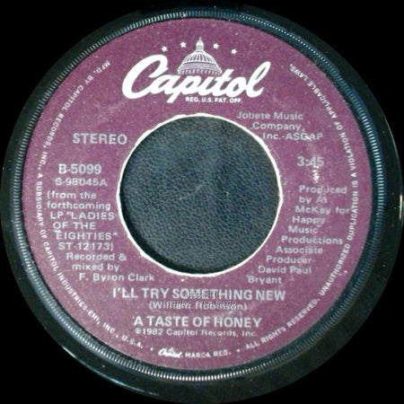 A Taste Of Honey - I'll Try Something New / Good-Bye Baby side A