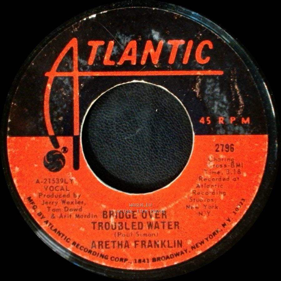 Aretha Franklin - Brand New Me / Bridge Over Troubled Water side B