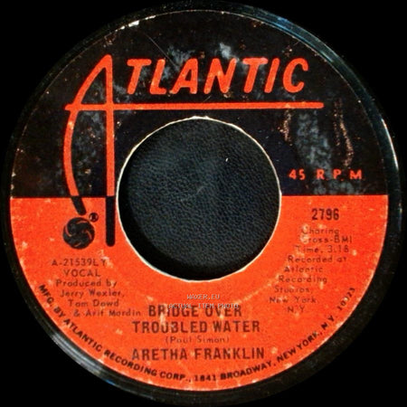 Aretha Franklin - Brand New Me / Bridge Over Troubled Water side B