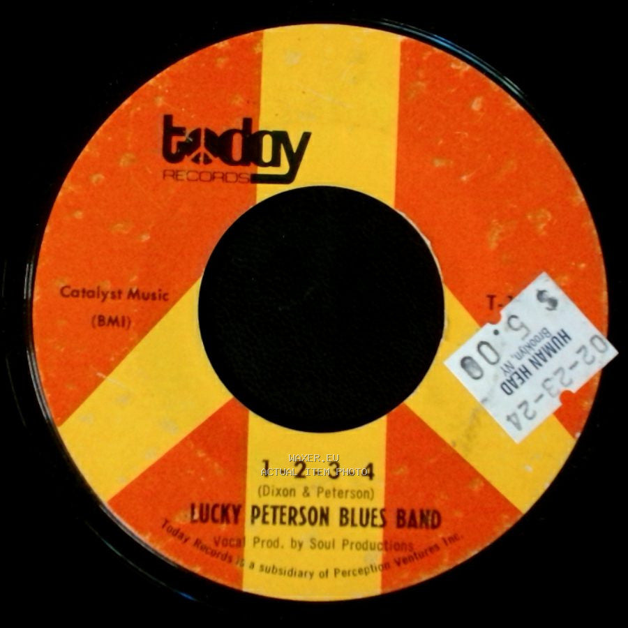 Lucky Peterson Blues Band - 1-2-3-4 / Good Old Candy side A