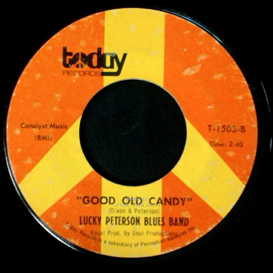 Lucky Peterson Blues Band - 1-2-3-4 / Good Old Candy side B