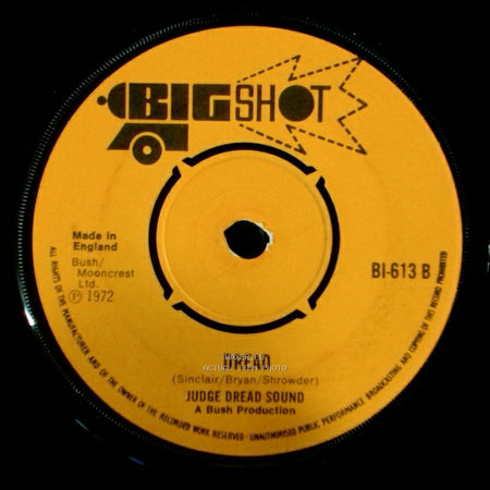 Judge Dread / Judge Dread Sound - Big Seven / Dread side B