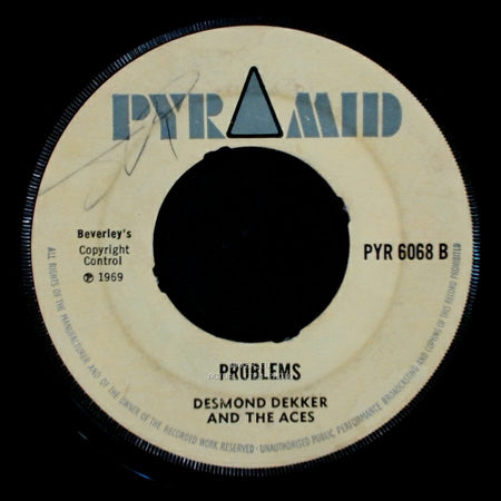 Desmond Dekker And The Aces - It Miek / Problems side B