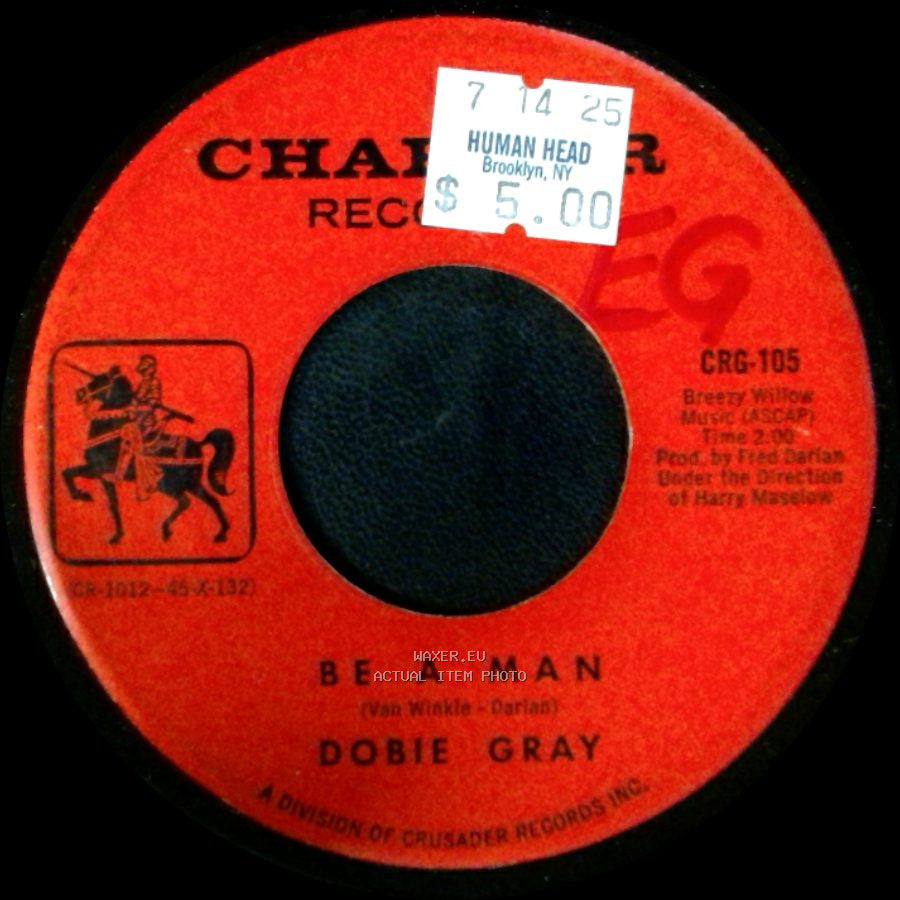 Dobie Gray - The "In" Crowd / Be A Man side B