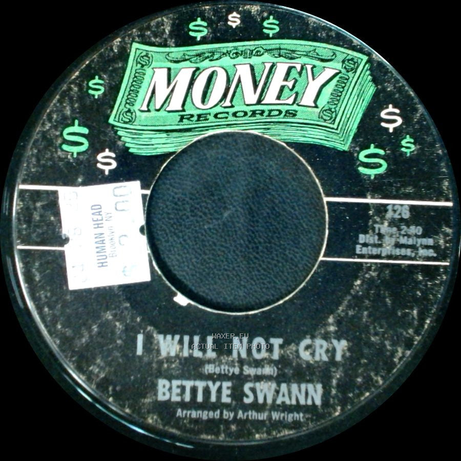 Bettye Swann - I Will Not Cry / Make Me Yours side A