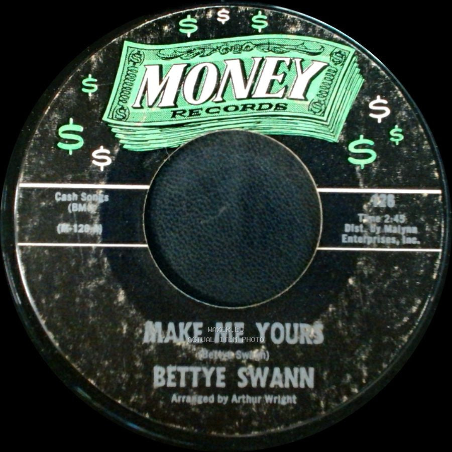 Bettye Swann - I Will Not Cry / Make Me Yours side B