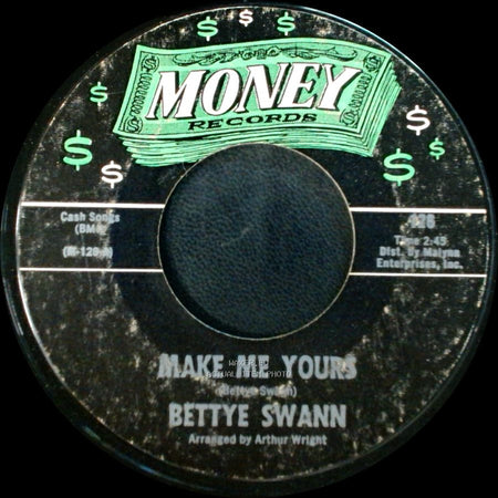 Bettye Swann - I Will Not Cry / Make Me Yours side B