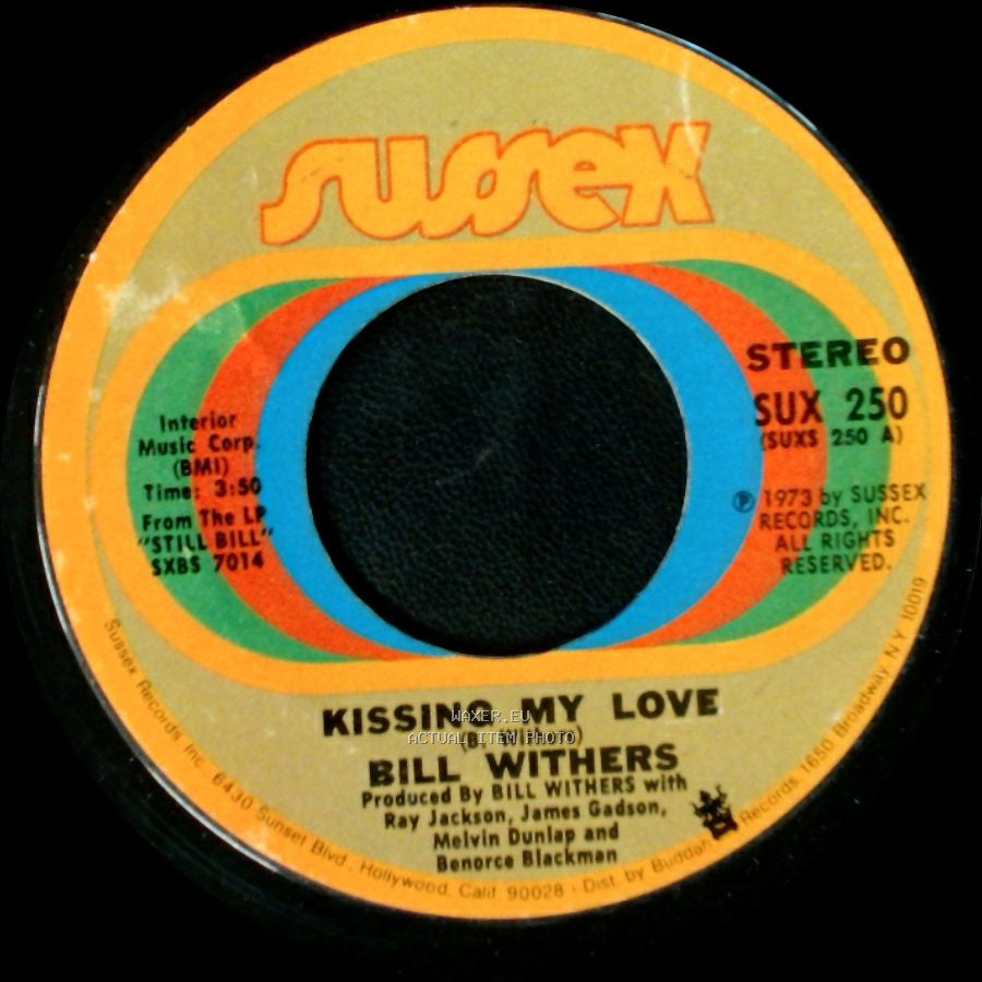 Bill Withers - I Don't Know / Kissing My Love side B