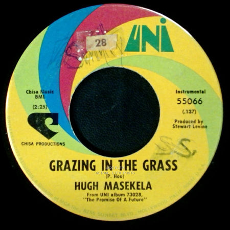 Hugh Masekela - Grazing In The Grass / Bajabula Bonke (The Healing Song) side A