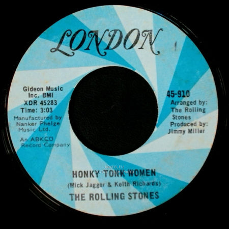 The Rolling Stones - Honky Tonk Women / You Can't Always Get What You Want side A