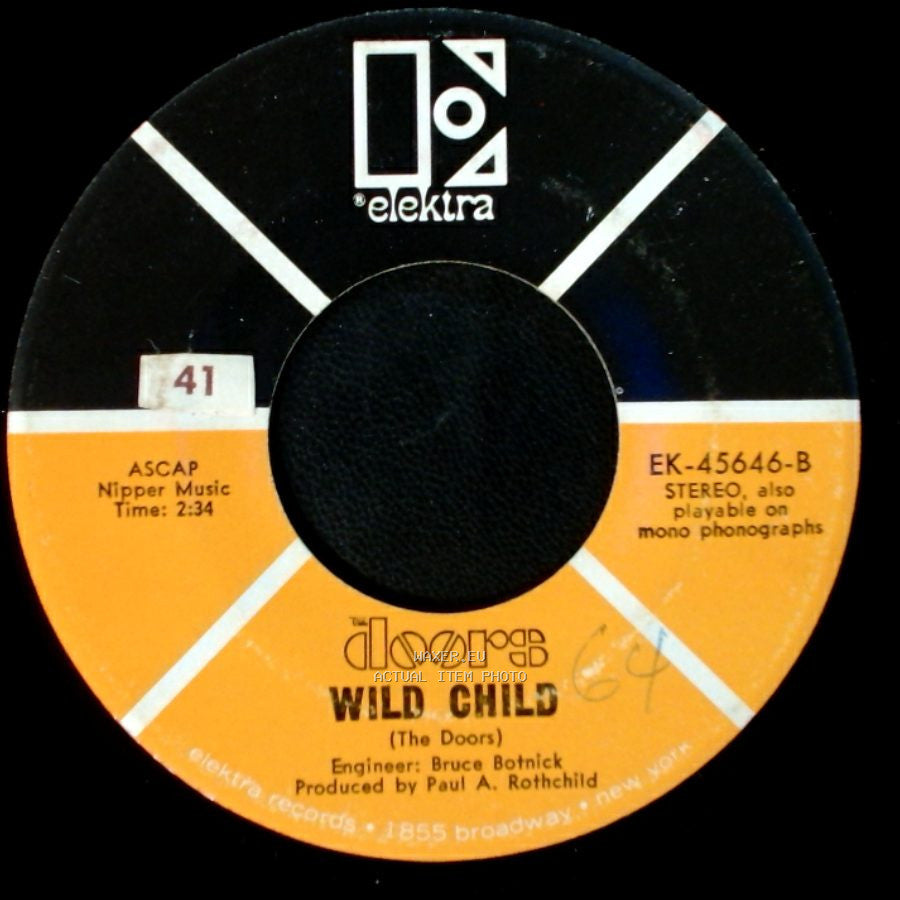 The Doors - Wild Child / Touch Me side A
