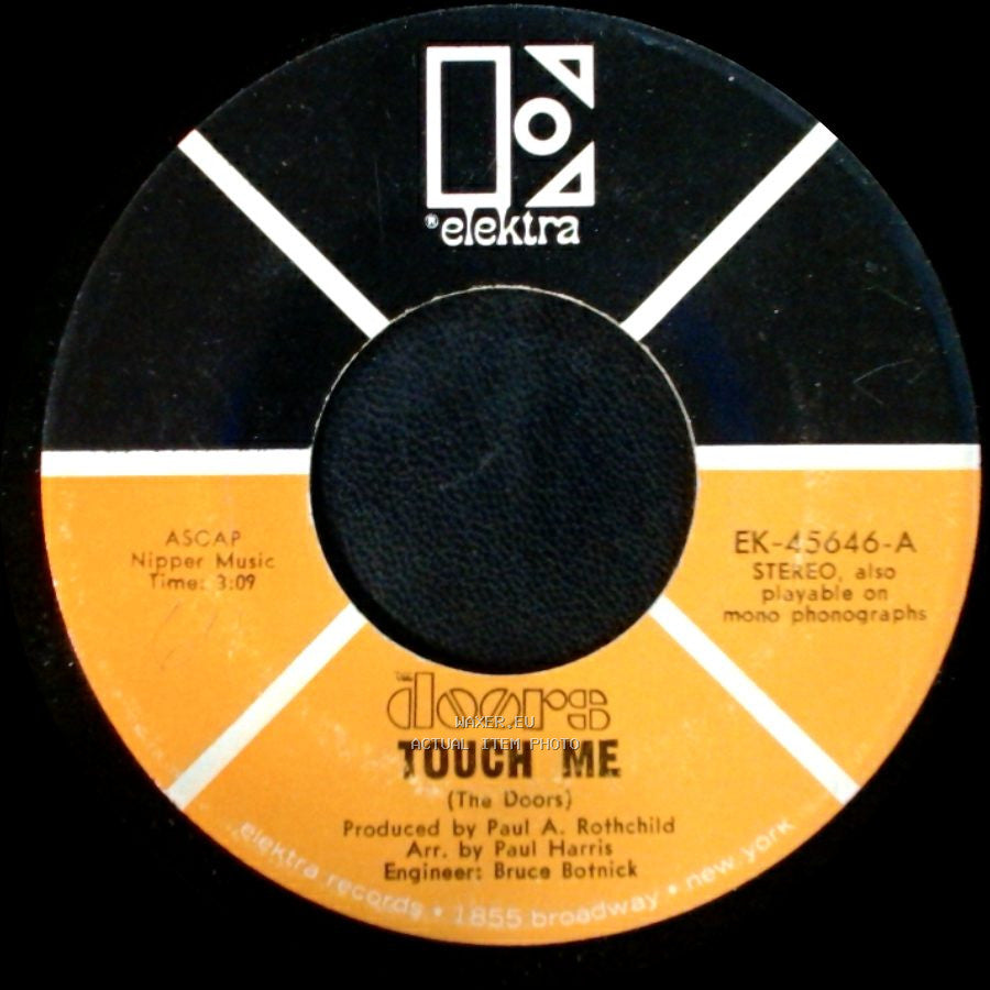 The Doors - Wild Child / Touch Me side B