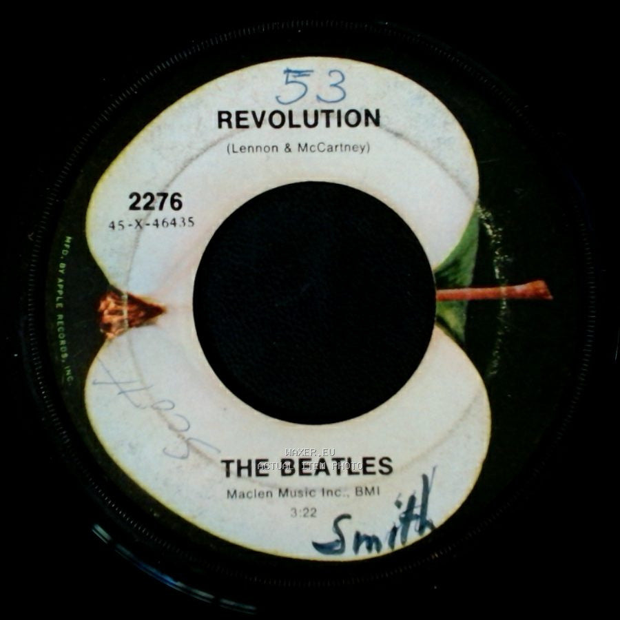 The Beatles - Revolution / Hey Jude side A