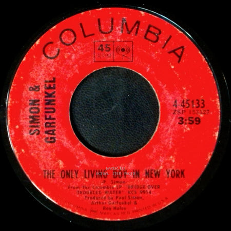 Simon & Garfunkel - The Only Living Boy In New York / Cecilia side A