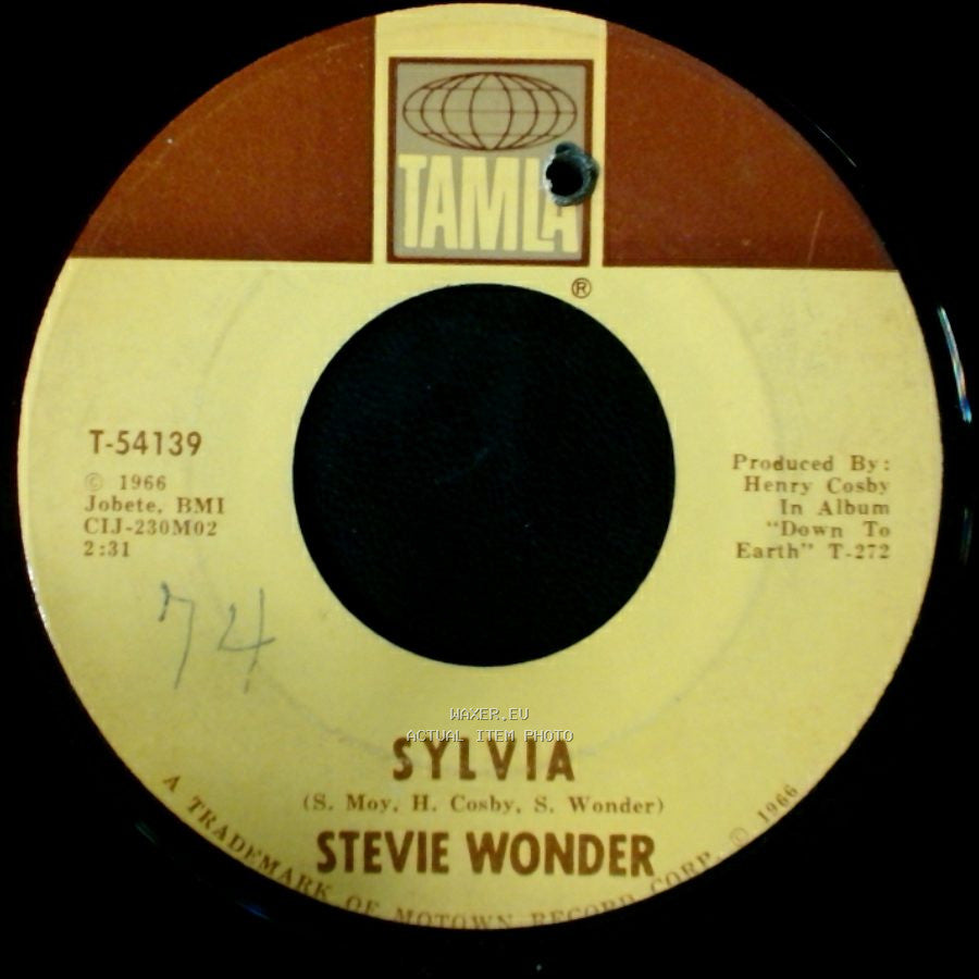 Stevie Wonder - Sylvia / A Place In The Sun side A