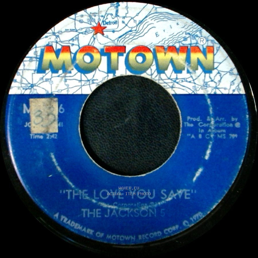 The Jackson 5 - "I Found That Girl" / The Love You Save side B