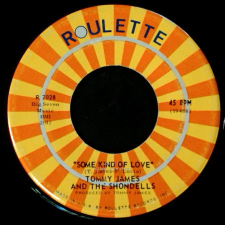 Tommy James And The Shondells - Some Kind Of Love / Crimson And Clover side A