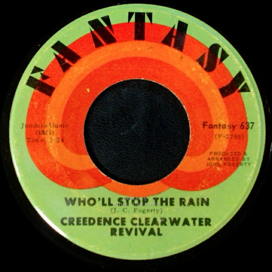 Creedence Clearwater Revival - Who'll Stop The Rain / Travelin' Band side A