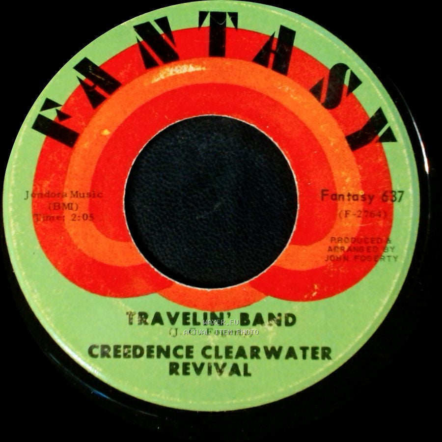 Creedence Clearwater Revival - Who'll Stop The Rain / Travelin' Band side B