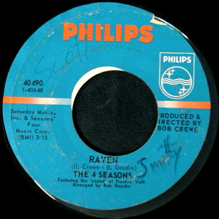 The 4 Seasons - Raven / Watch The Flowers Grow side A