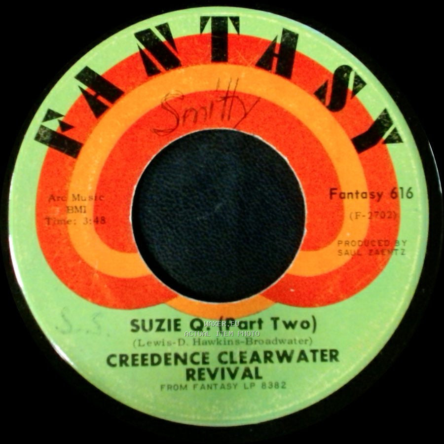 Creedence Clearwater Revival - Suzie Q. (Part One) / Suzie Q. (Part Two) side B