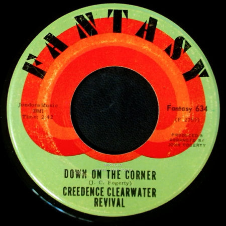 Creedence Clearwater Revival - Down On The Corner / Fortunate Son side A