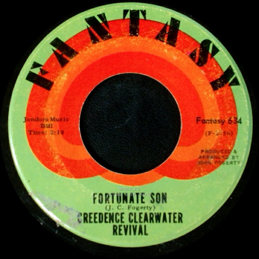 Creedence Clearwater Revival - Down On The Corner / Fortunate Son side B