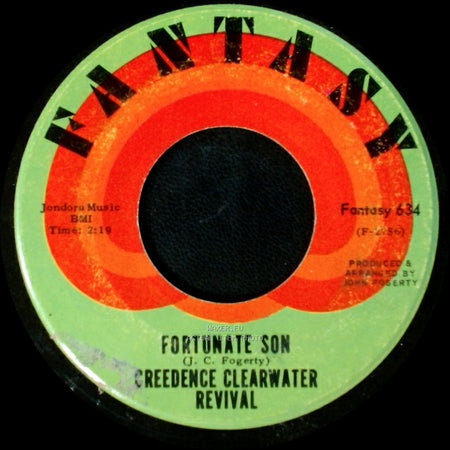 Creedence Clearwater Revival - Down On The Corner / Fortunate Son side B