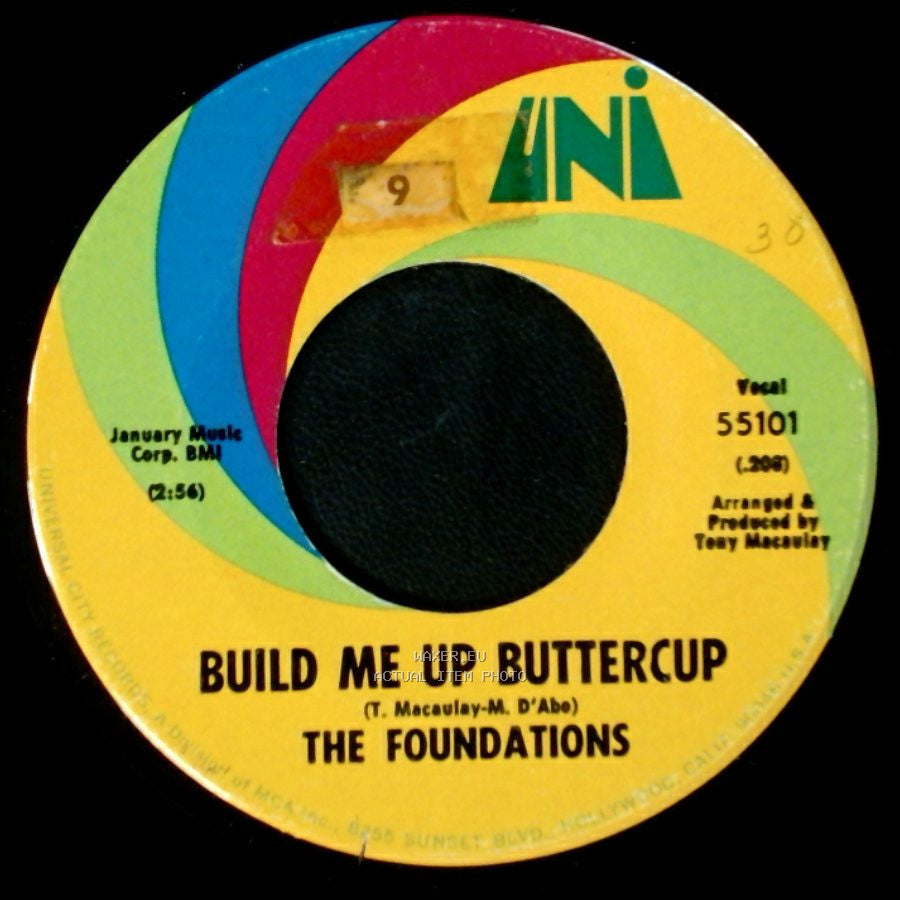 The Foundations - Build Me Up Buttercup / New Direction side A