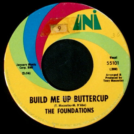 The Foundations - Build Me Up Buttercup / New Direction side A