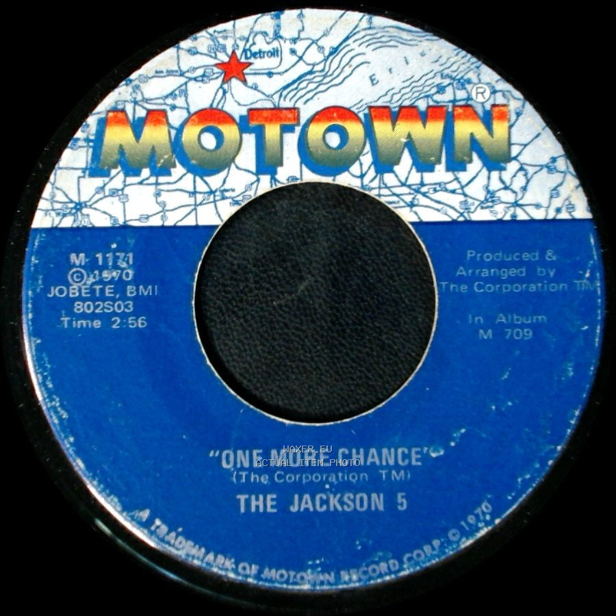 The Jackson 5 - One More Chance / I'll Be There side A