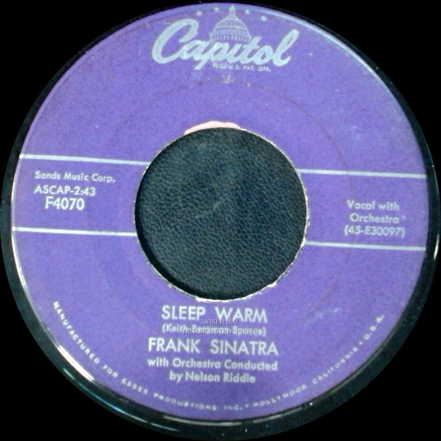 Frank Sinatra - Sleep Warm / Mr. Success side A