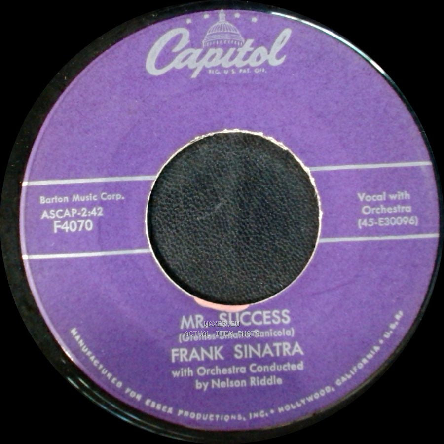 Frank Sinatra - Sleep Warm / Mr. Success side B