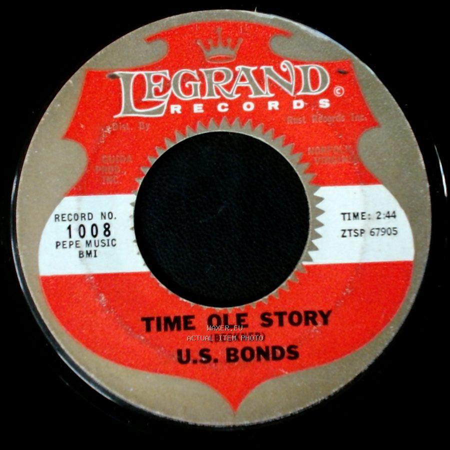 U.S. Bonds - Time Ole Story / Quarter To Three side A
