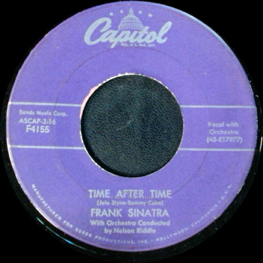 Frank Sinatra - French Foreign Legion / Time After Time side B