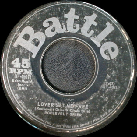 Roosevelt Grier - Why / Lover Set Me Free side B