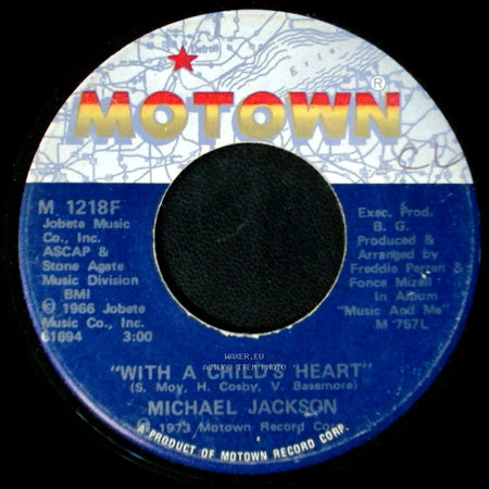 Michael Jackson - With A Child's Heart / Morning Glow side A