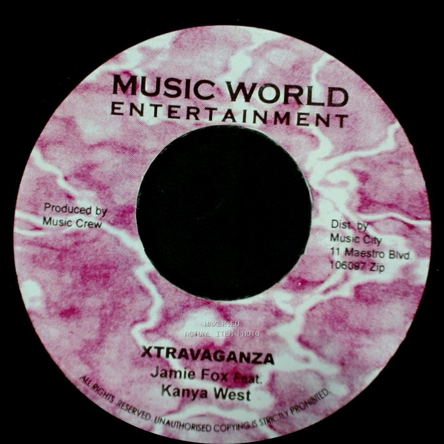 Jamie Fox Feat. Kanye West / Akon / Kartel / Sizzla / Shabba - Xtravaganza / Soul Survivor Remix side A
