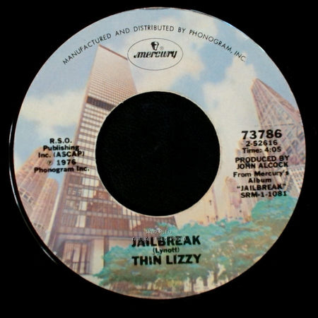 Thin Lizzy - The Boys Are Back In Town / Jailbreak side B