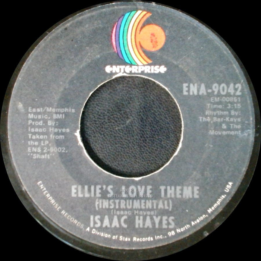 Isaac Hayes - Ellie's Love Theme (Instrumental) / Do Your Thing side A