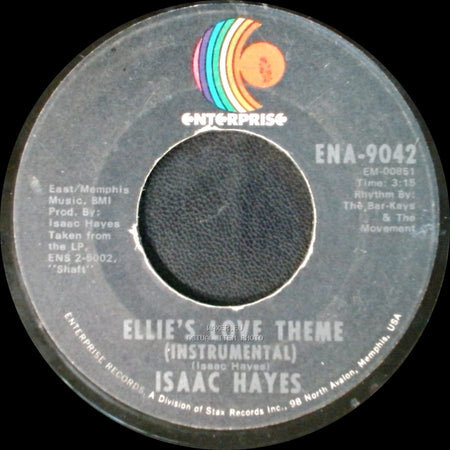 Isaac Hayes - Ellie's Love Theme (Instrumental) / Do Your Thing side A