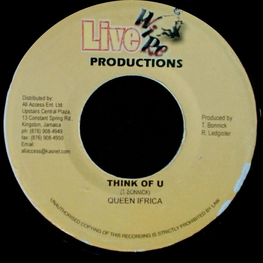 Queen Ifrica / Chrisinti & Delly Ranks - Think Of U / Lovers Triangle side A