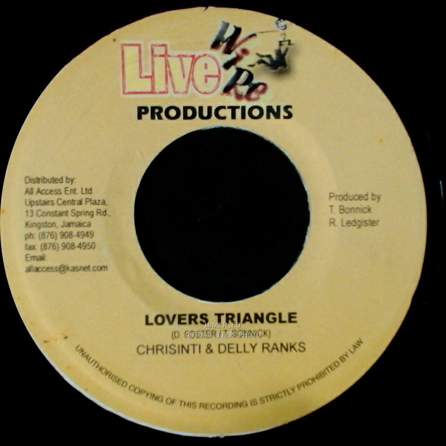 Queen Ifrica / Chrisinti & Delly Ranks - Think Of U / Lovers Triangle side B