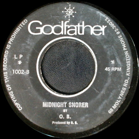 Roman Stewart / O. B. - Lovin' Arms / Midnight Snorer side B