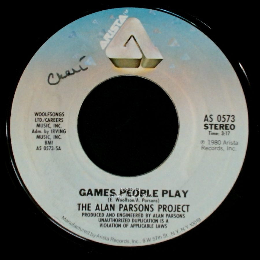 The Alan Parsons Project - The Ace Of Swords / Games People Play side B